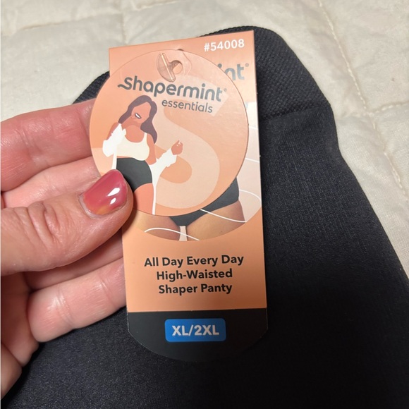 Shapermint High Waisted Shaper Panties XL - 2X Black NWT - Picture 8 of 13